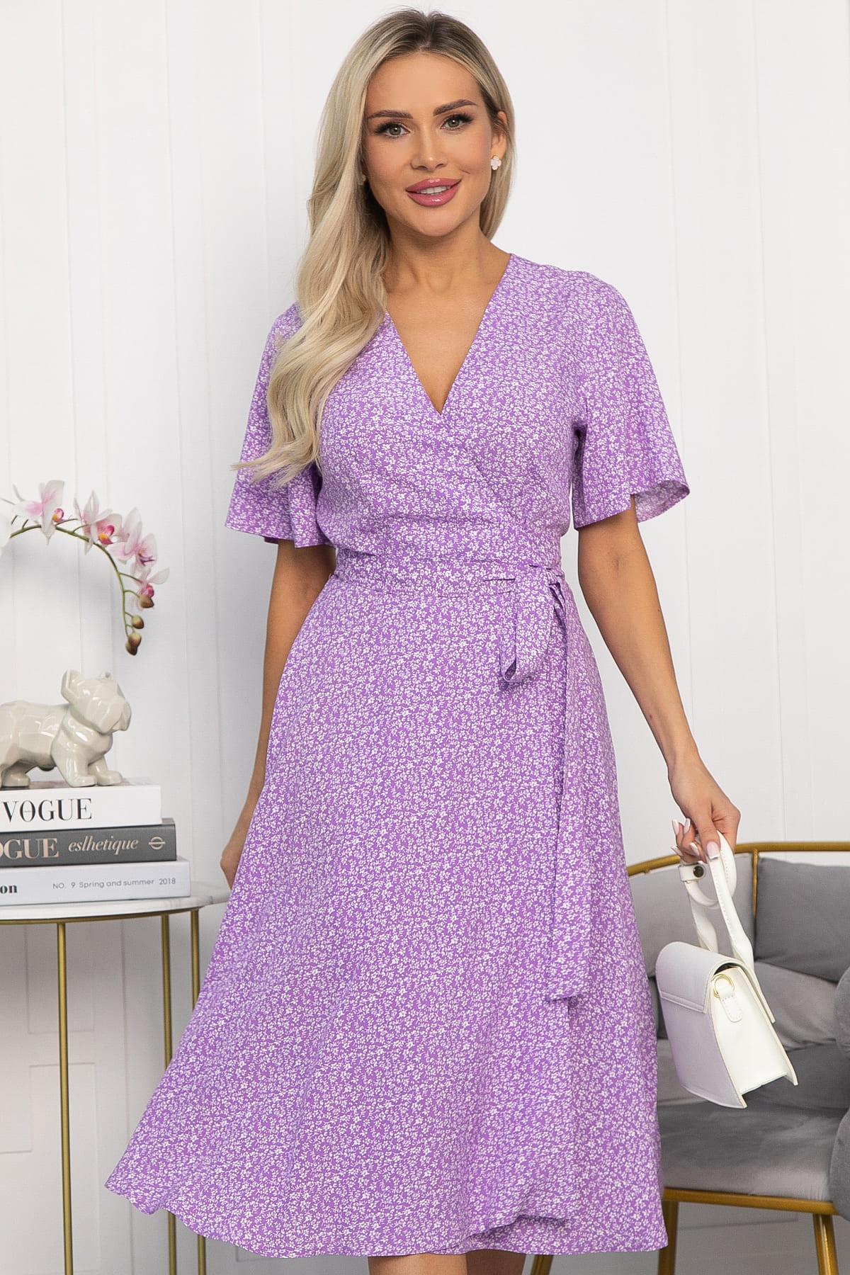 Платье Мода люкс (сиреневое) П13796-35М