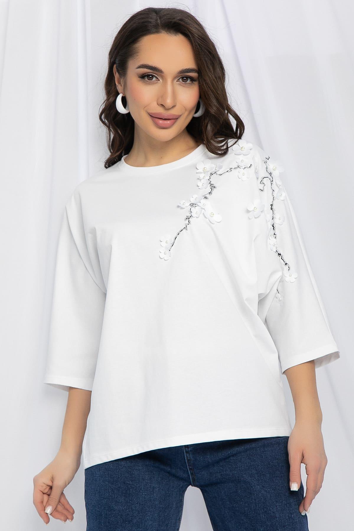 Блуза Мисти (белая) Б13162-20М