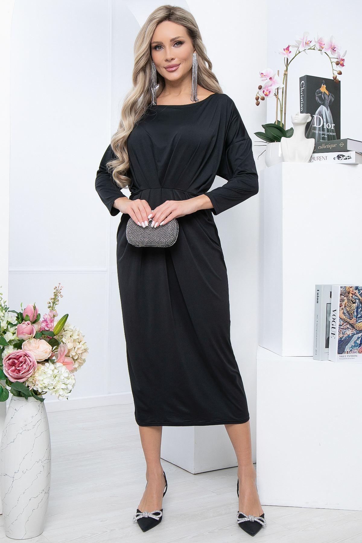 Платье "Персефона" (блэк) П5162