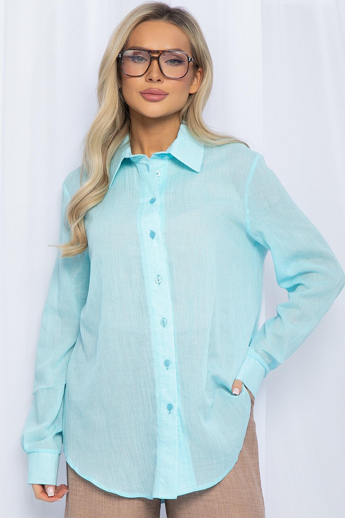 Рубашка Воздушное настроение (голубая) Б13188-7М