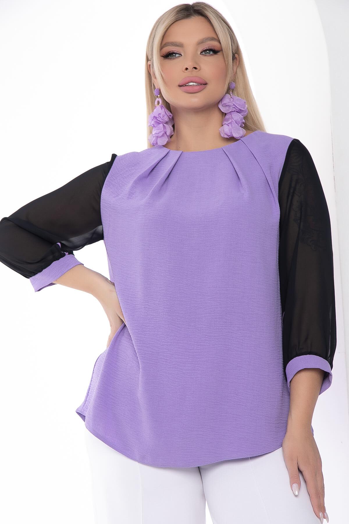 Блуза "Эрлия" (сирень) Б8466