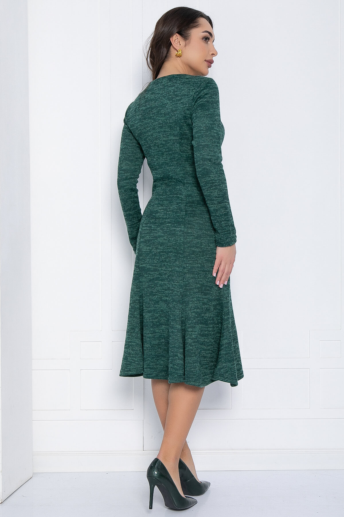 Платье Эйвери (зеленое) П12575-10
