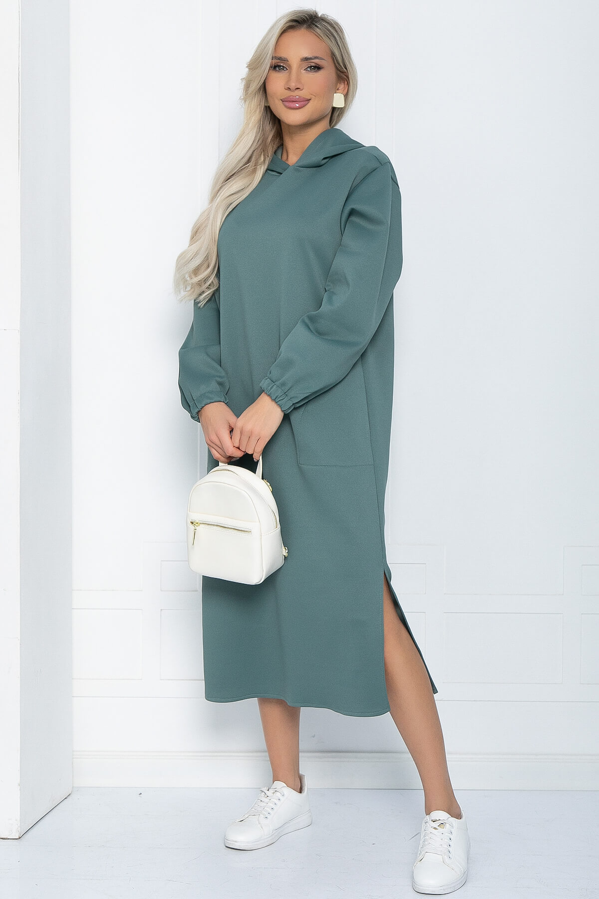 Платье Элоиза (зеленое) П12135