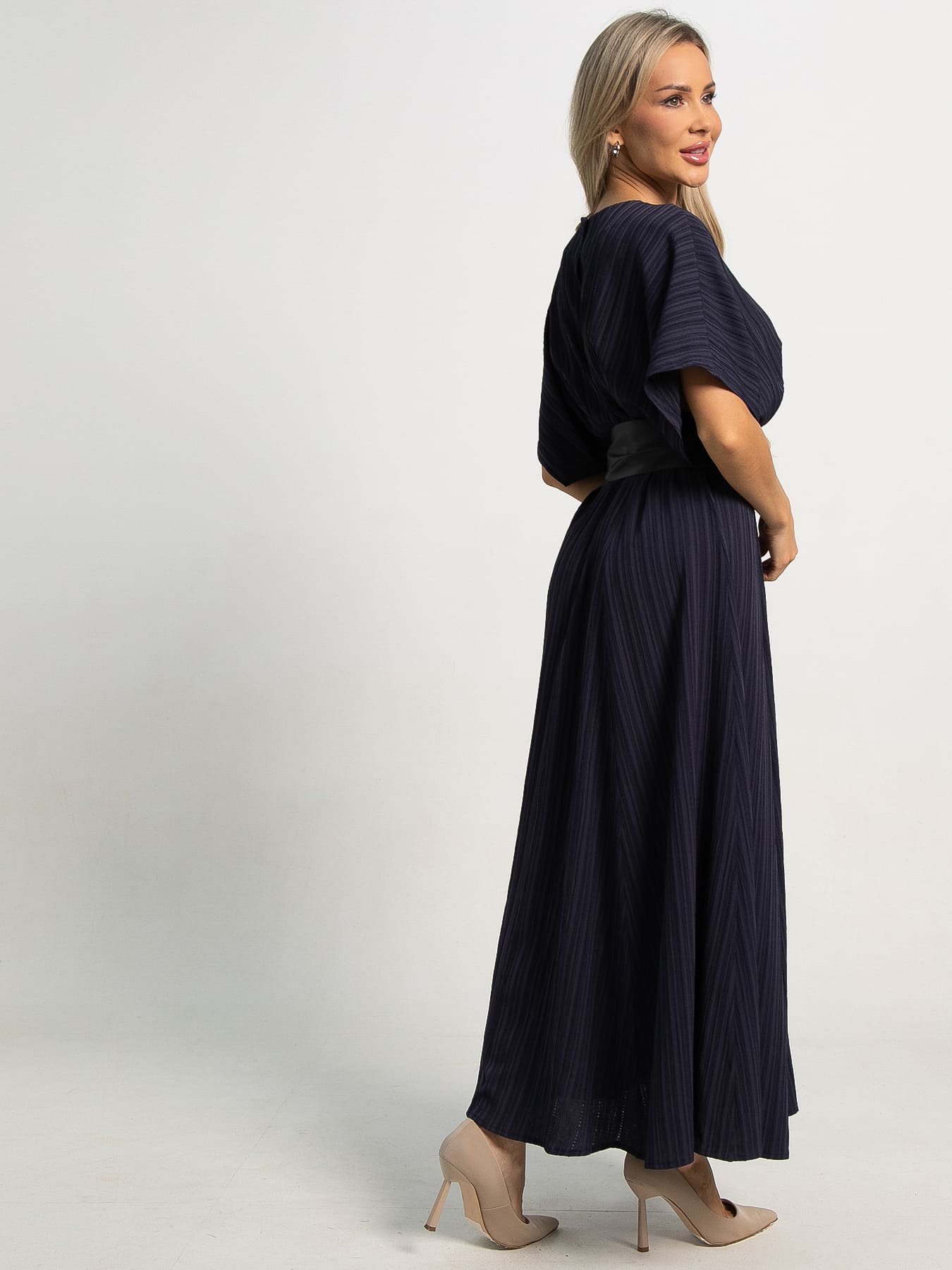 Платье Южный ветер (темно-синее) П15611-18М