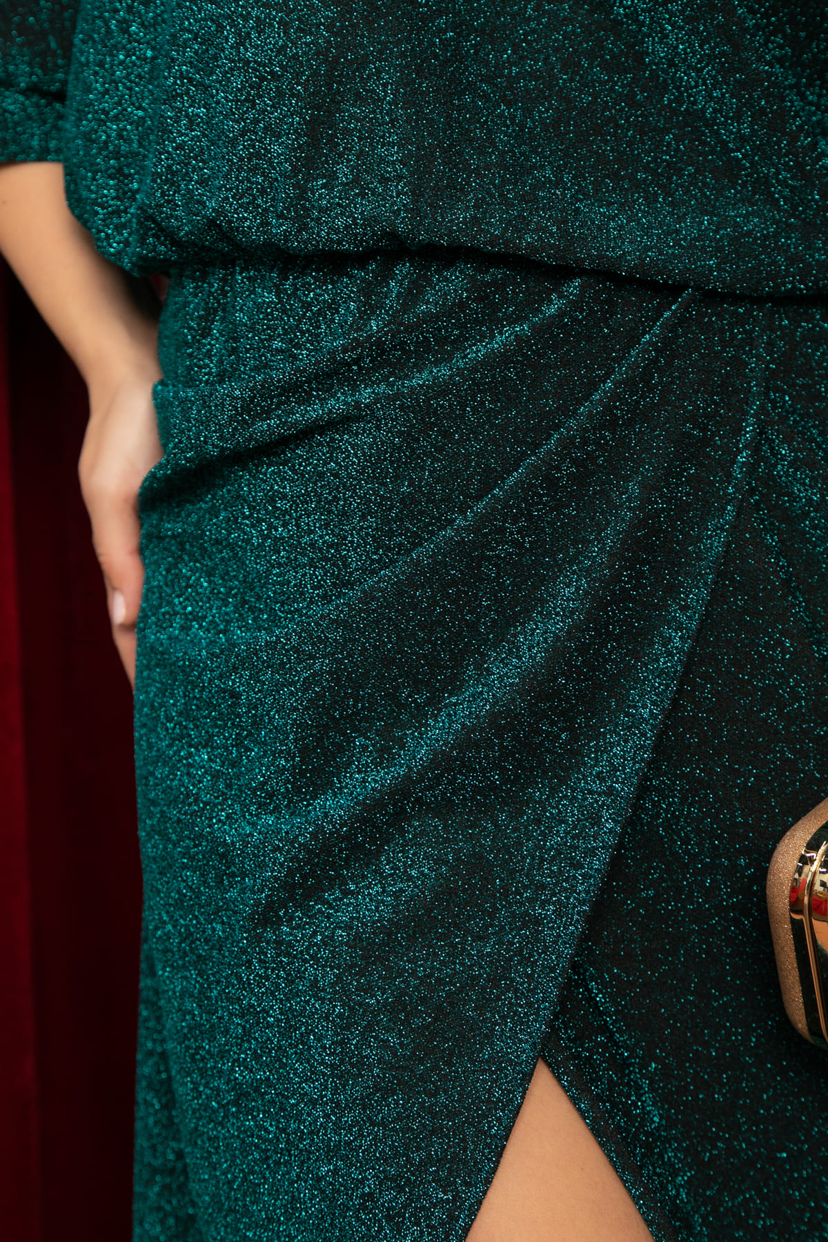 Платье праздничное Багира (изумруд) П14639-12М