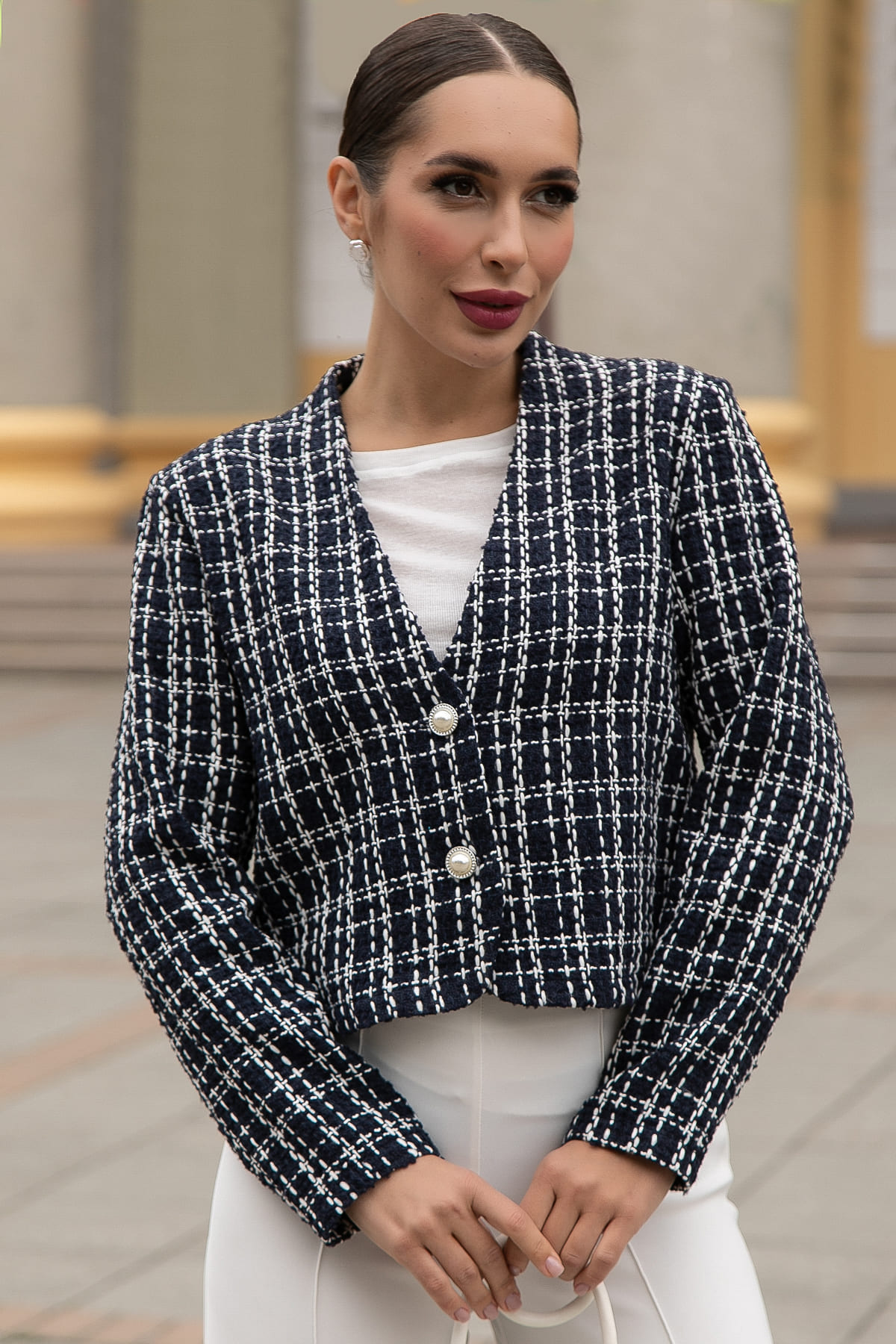 Жакет Дольче (синий) Б14155-7М