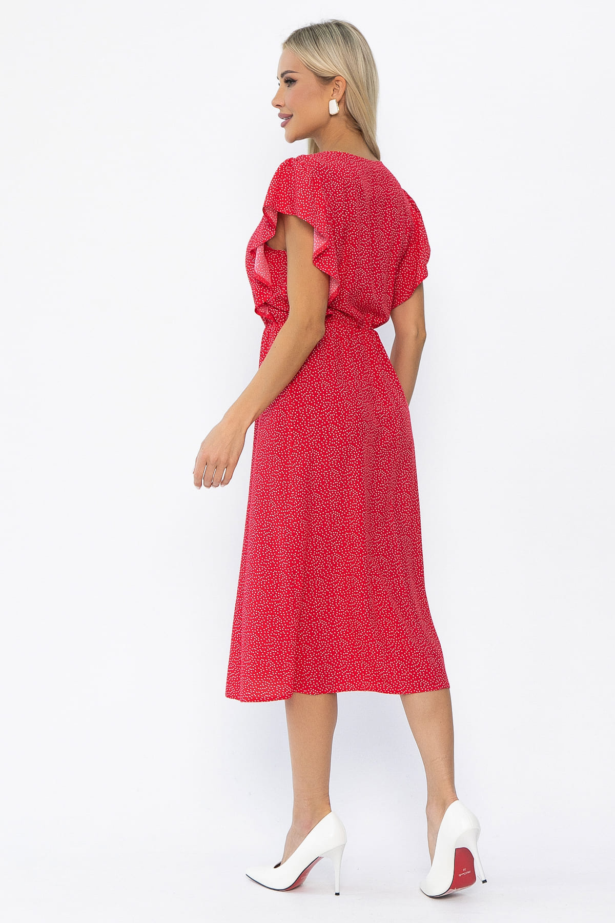 Платье Айлана (красное) П13931-35М