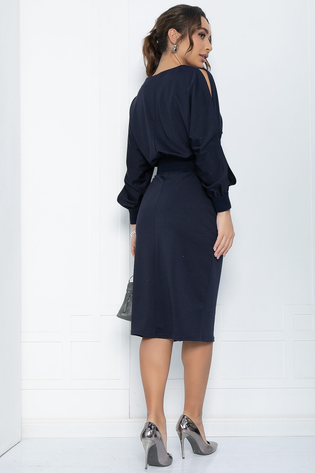 Платье Лоранж (синее) П12023