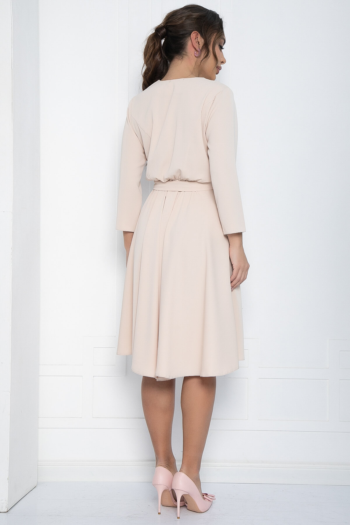 Платье Холли (бежевое) П11995