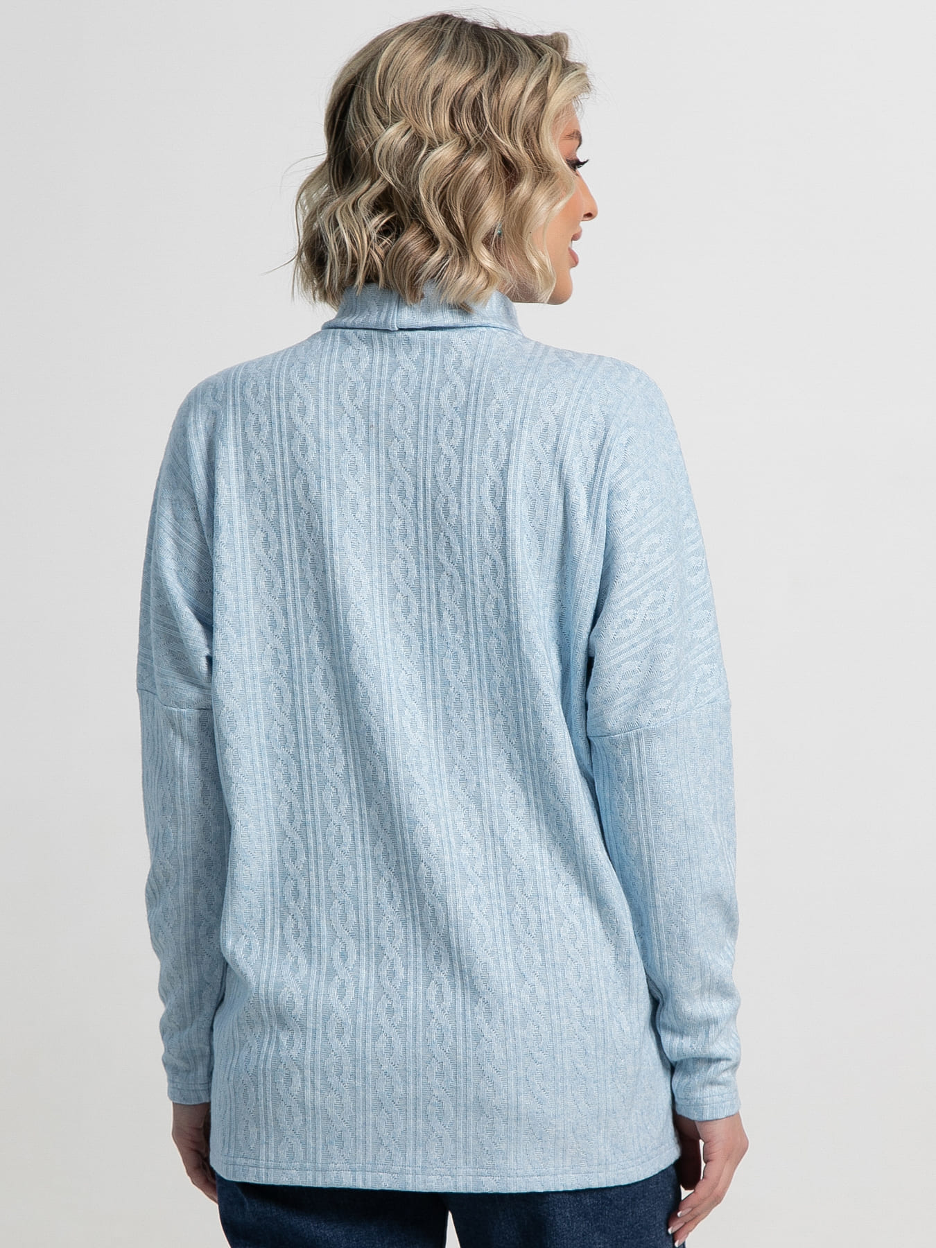 Джемпер Нива (голубой) Б15162-1М