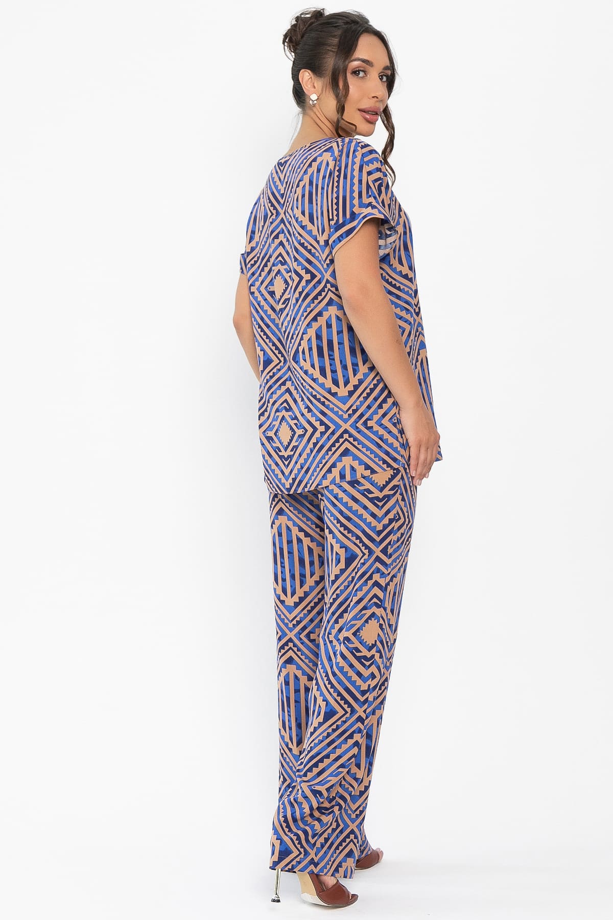 Костюм Летний бриз (синий) К13982-12М