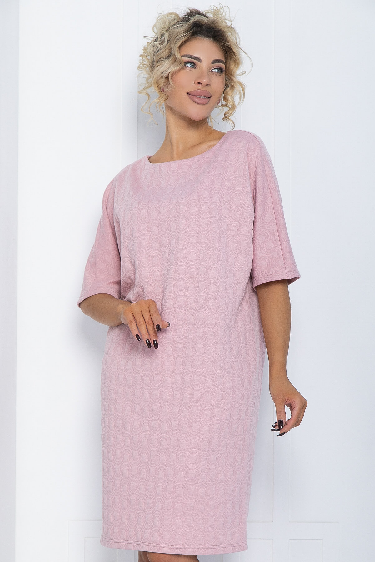 Платье Кайла (розовое) П12129