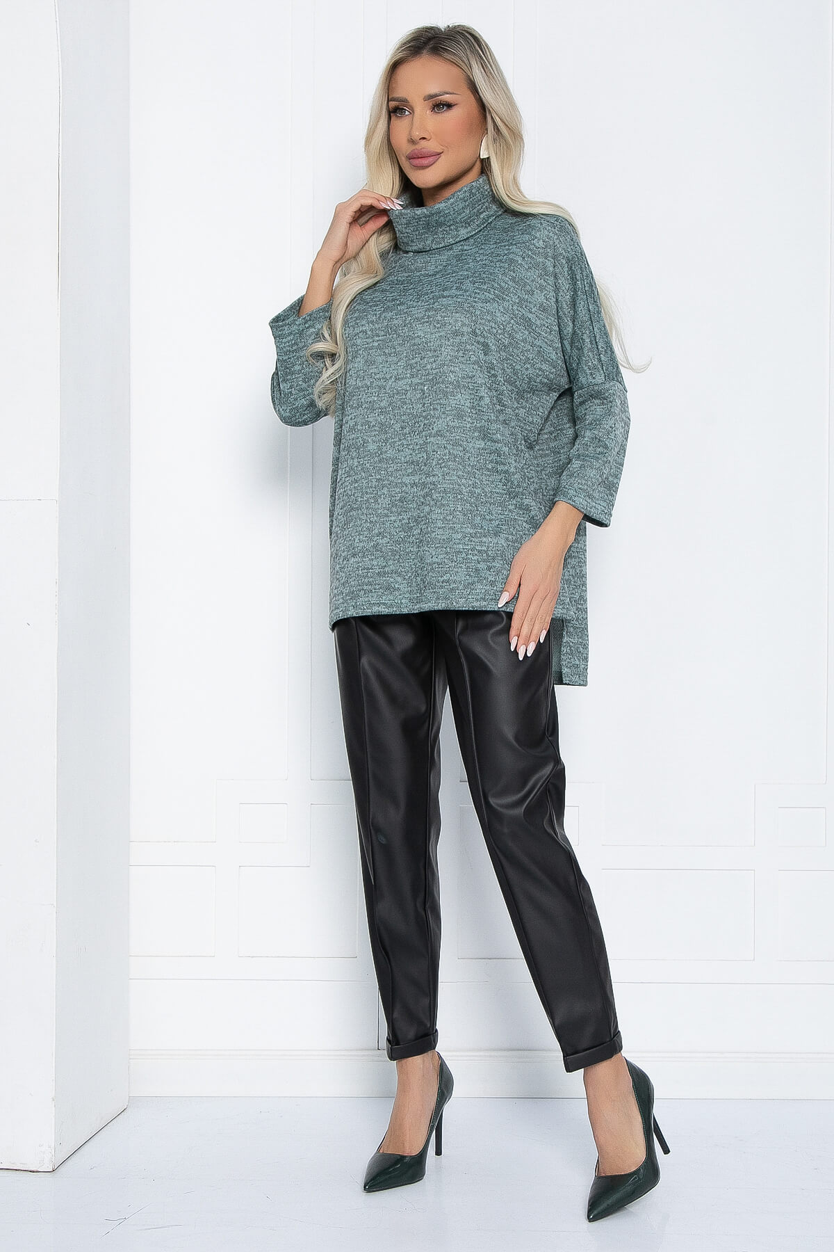 Джемпер Фемида (зеленый) Б12472-10