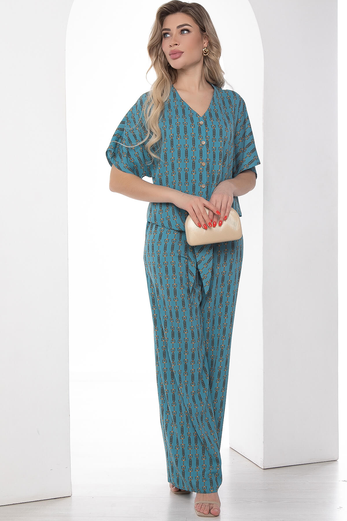 Костюм "Сан-Тропе" (бирюза) К9078