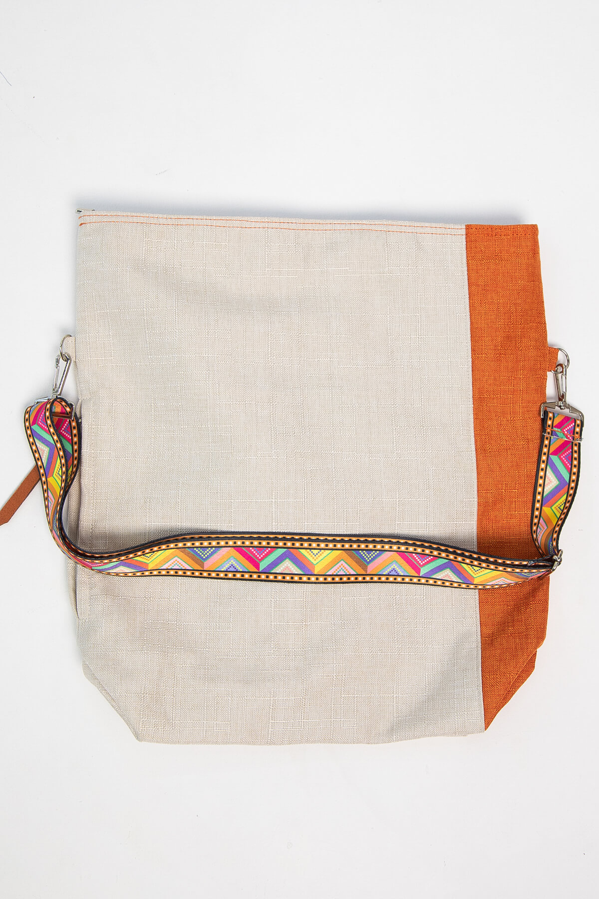 Сумка-торба Комби (оранжево-молочная) СТ08