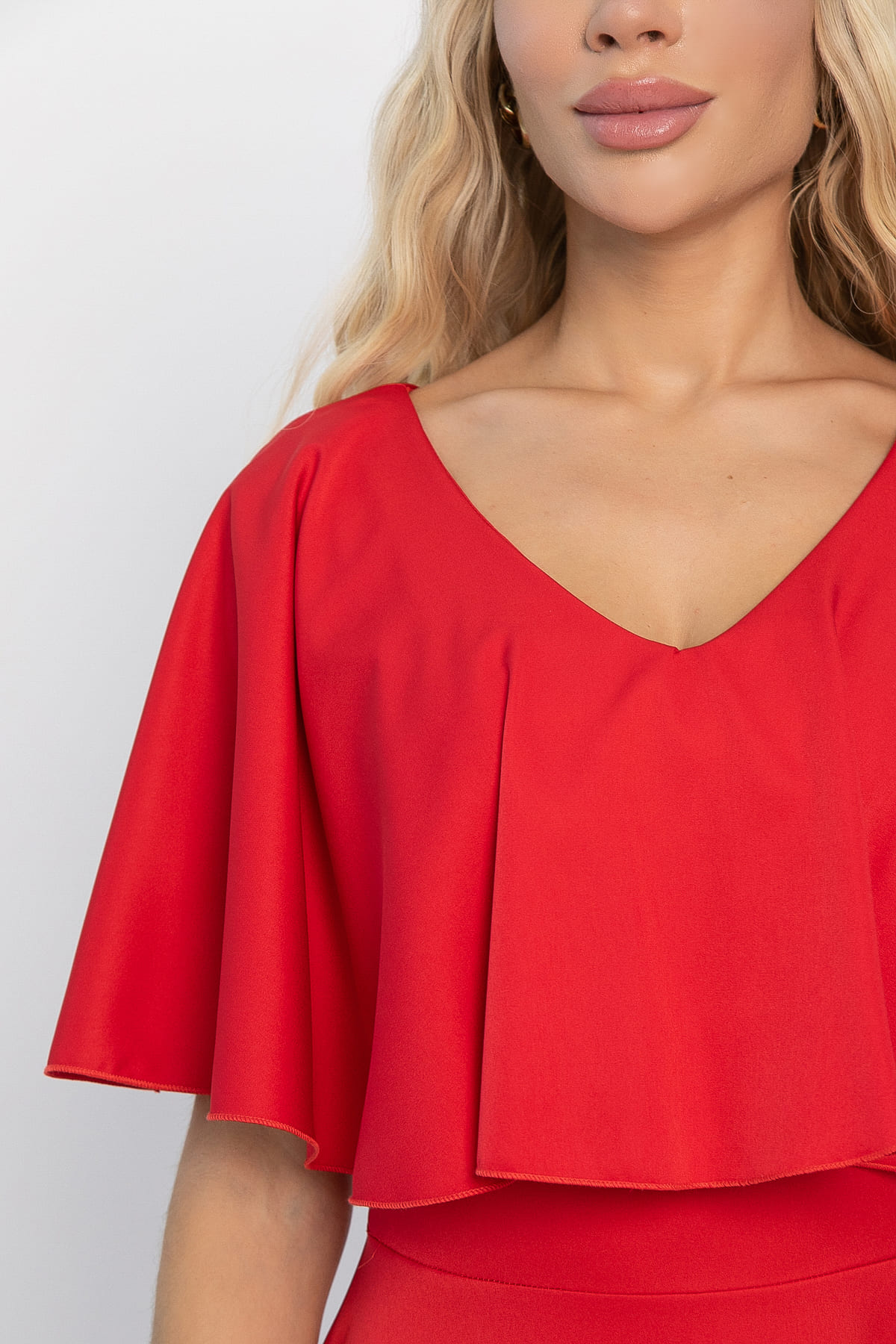 Платье Корнелия (красное) П13840-5М