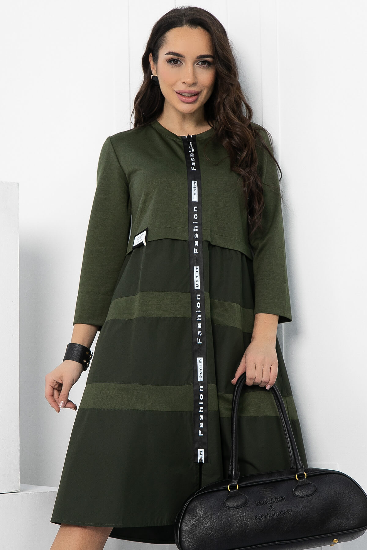 Платье Наири (хаки) П14427-5М