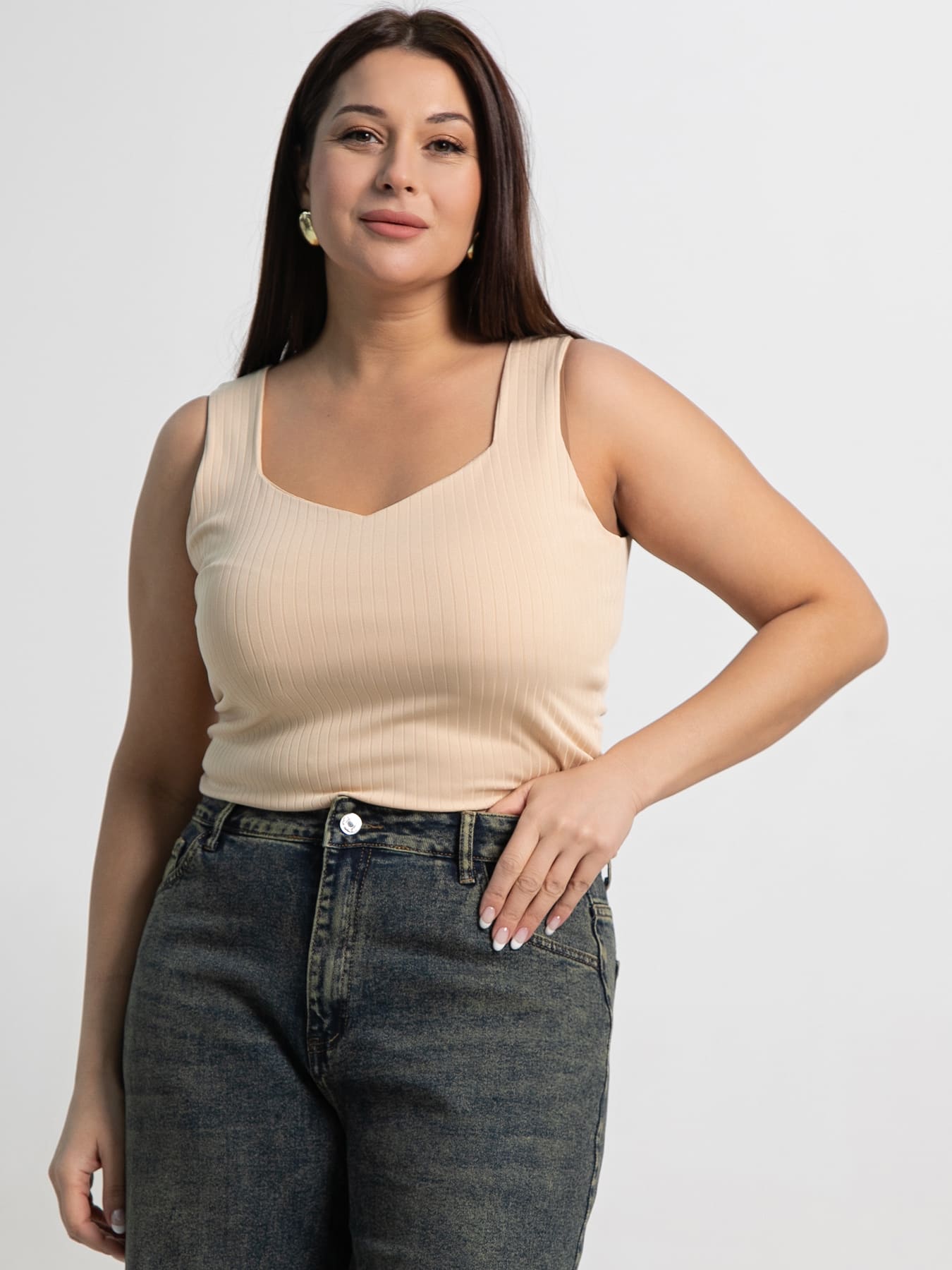Топ Эстер (бежевый) Б15454-33М