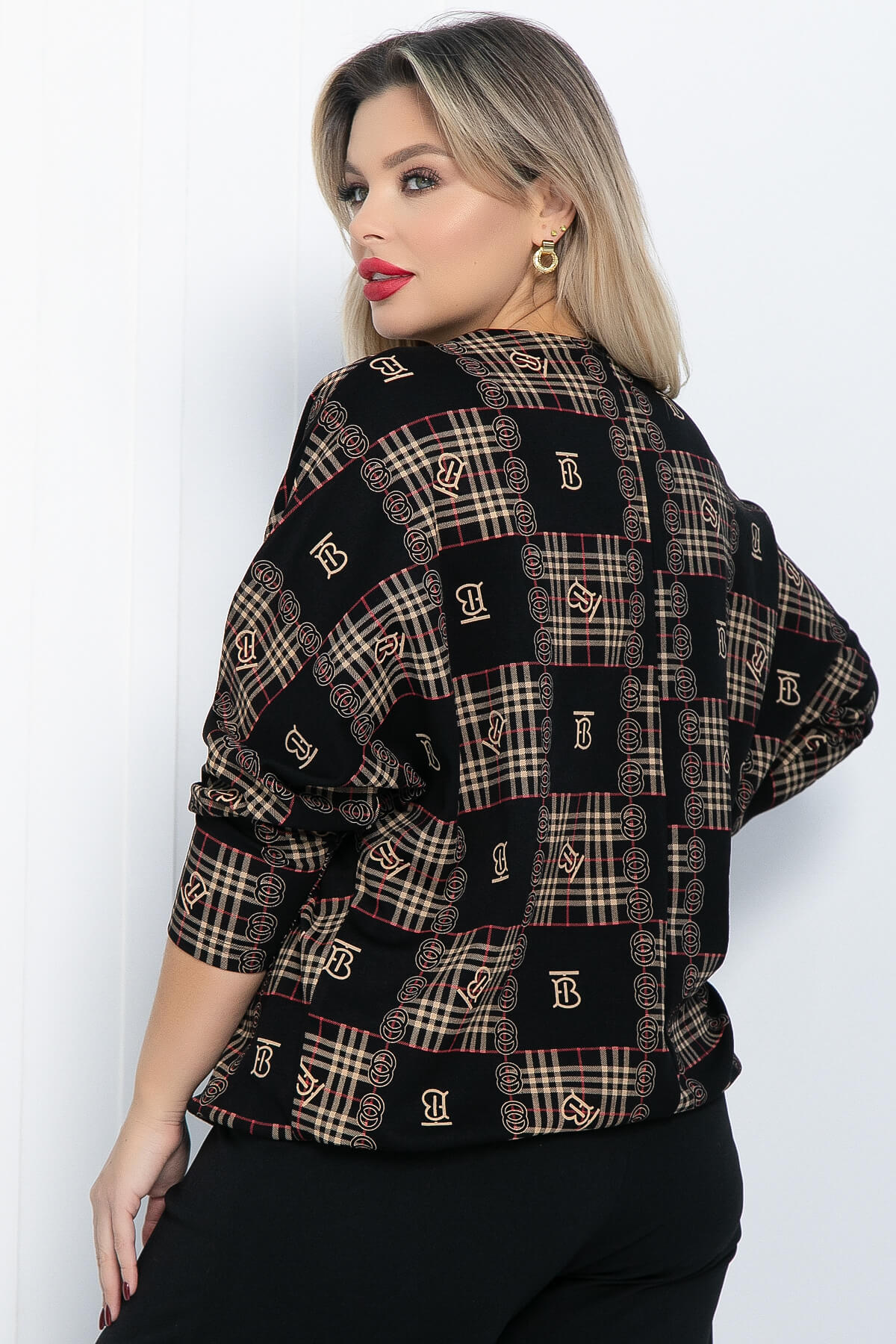 Блузон Ты вдохновение (черный) Б11878