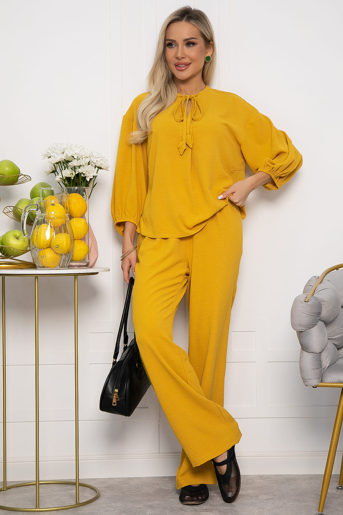 Костюм Текния (горчица) К13582-39М