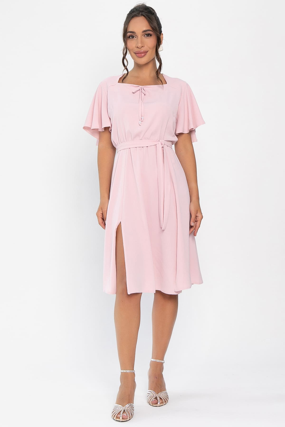 Платье Трепет любви (светло-розовое) П13916-39М