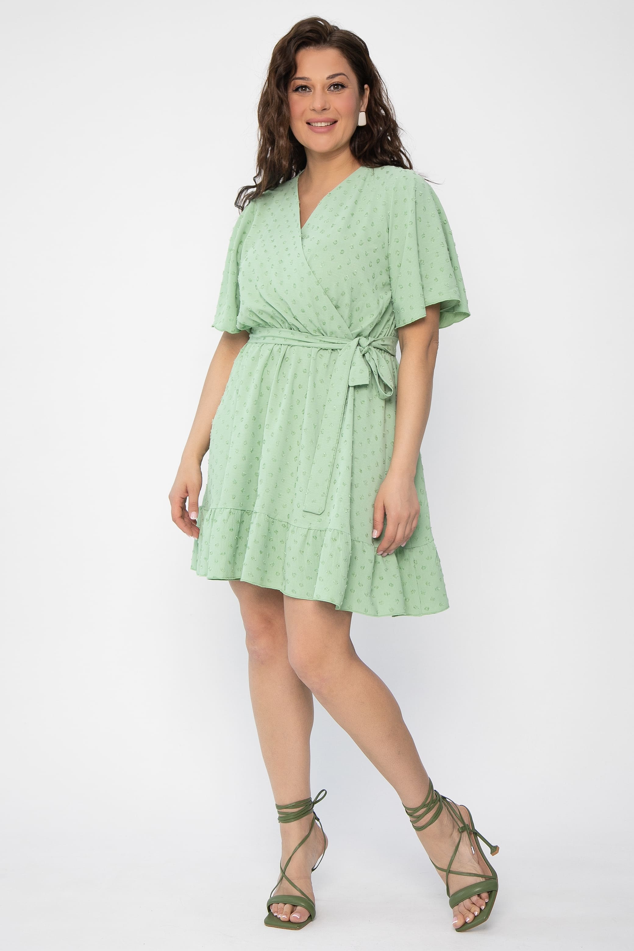 Платье Саванна (олива) П10560