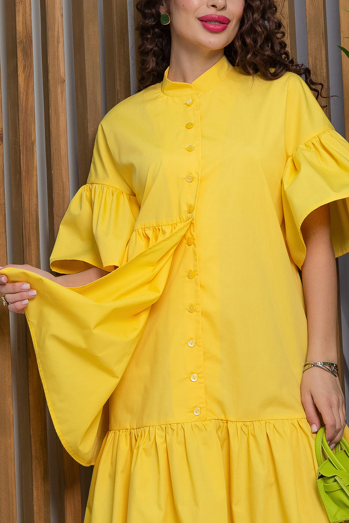 Платье Урания (желтое) П13342-36М