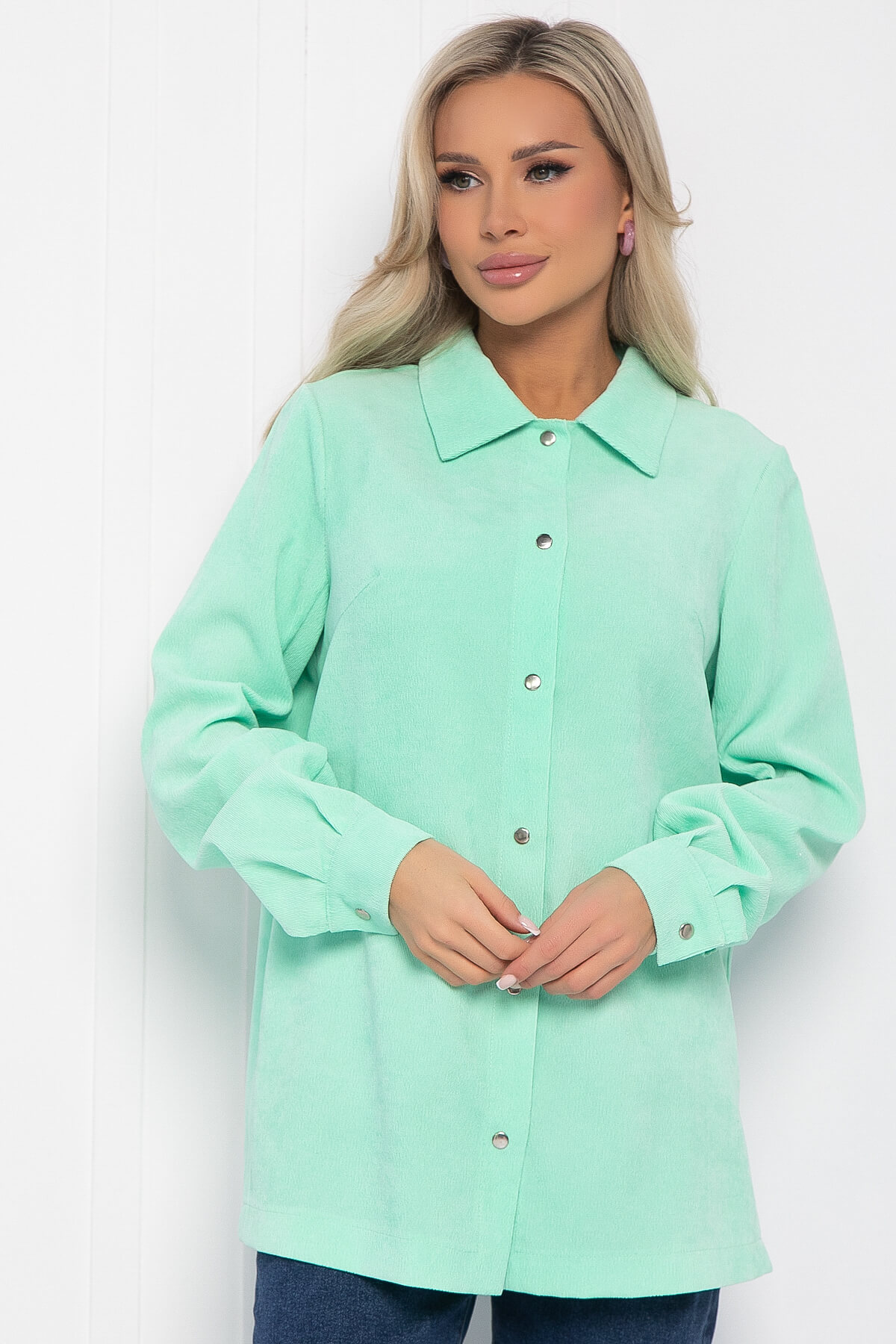 Рубашка Лайт (мята) Б12707