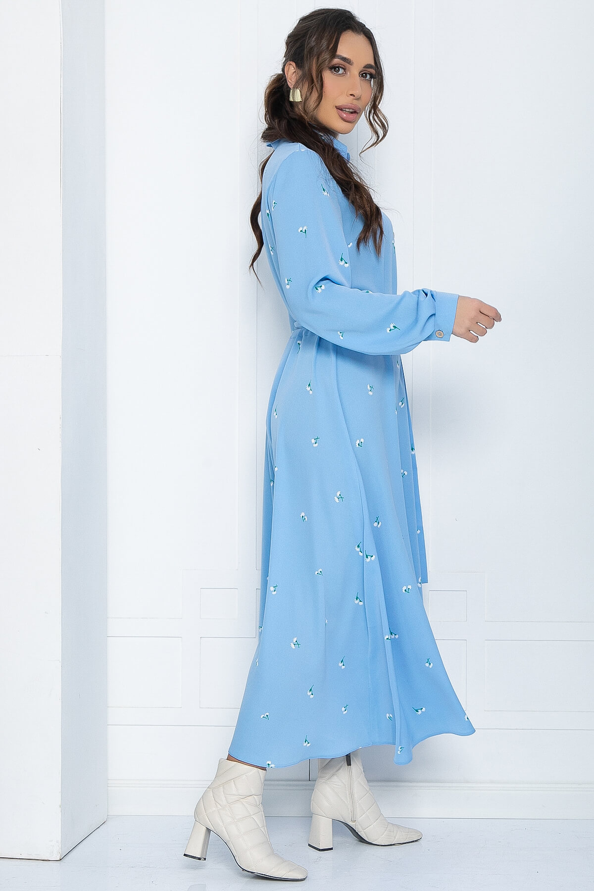 Платье Арвен (голубое) П11070