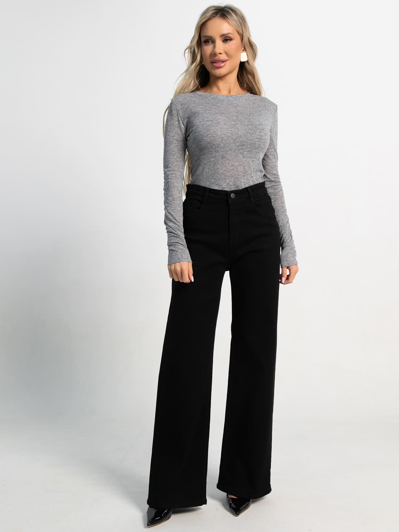 Джинсы Граб (черные) Б15432-12М