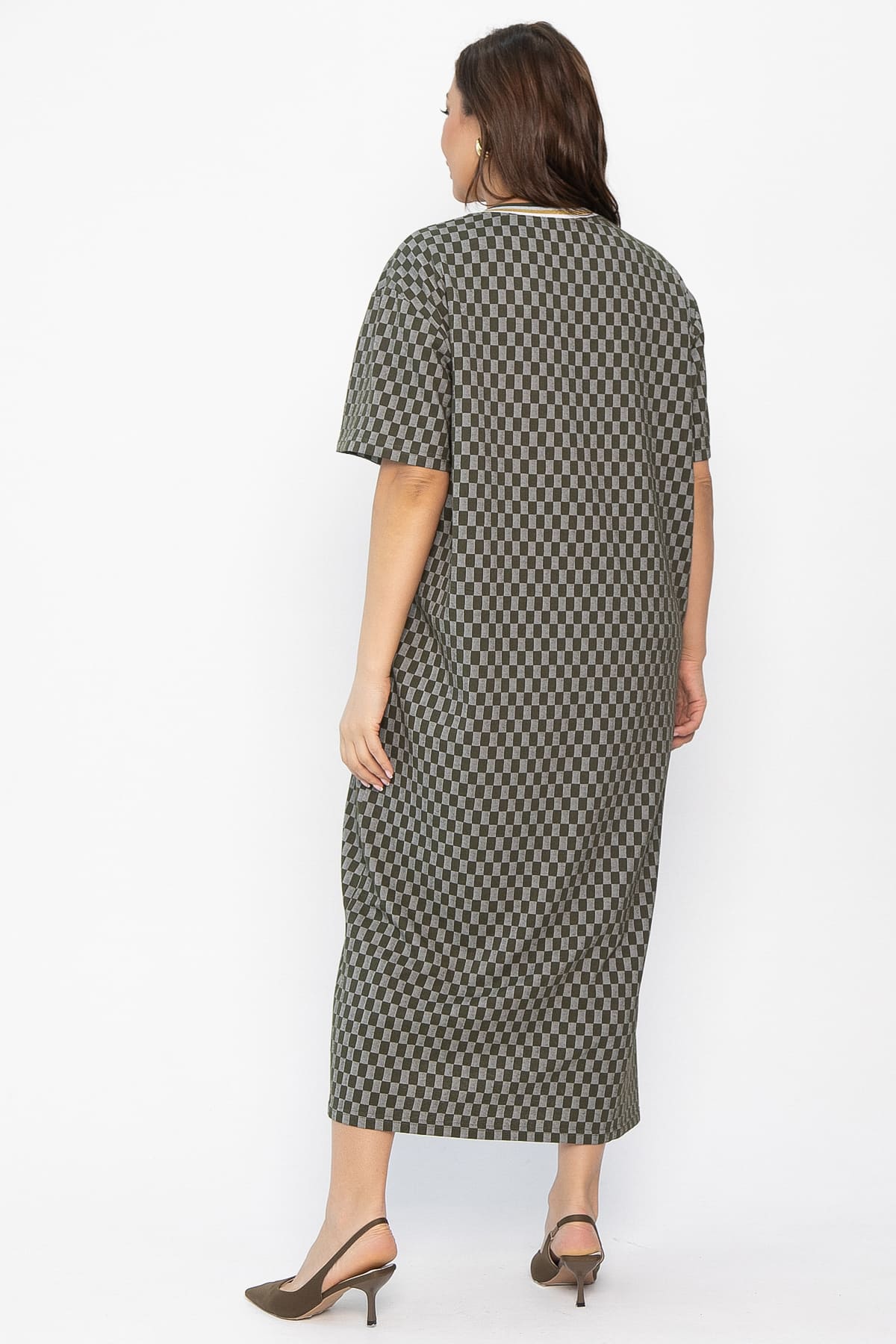 Платье Ривьера (хаки) П13867-1М