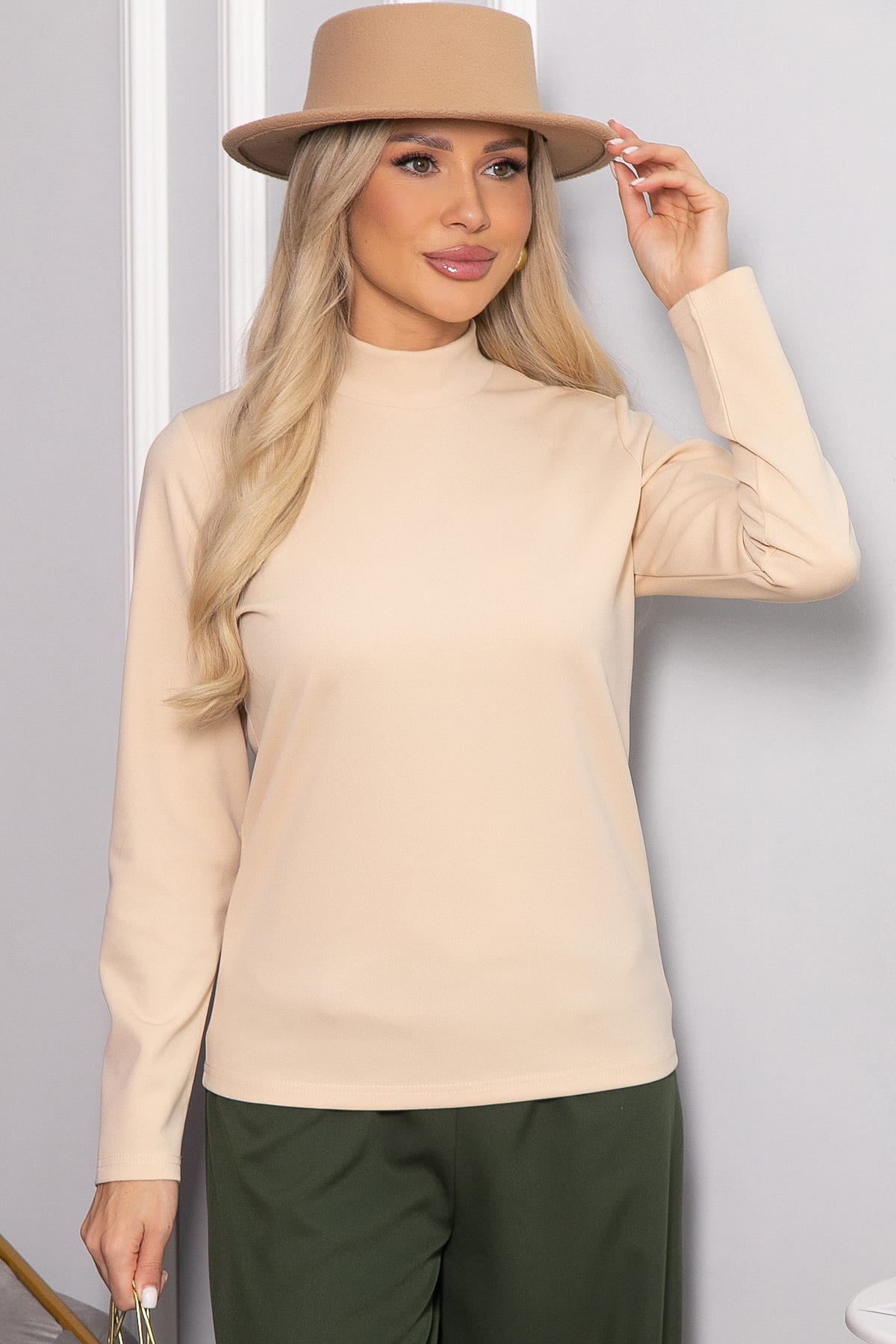 Водолазка Нежное касание (бежевая) Б14421-8М