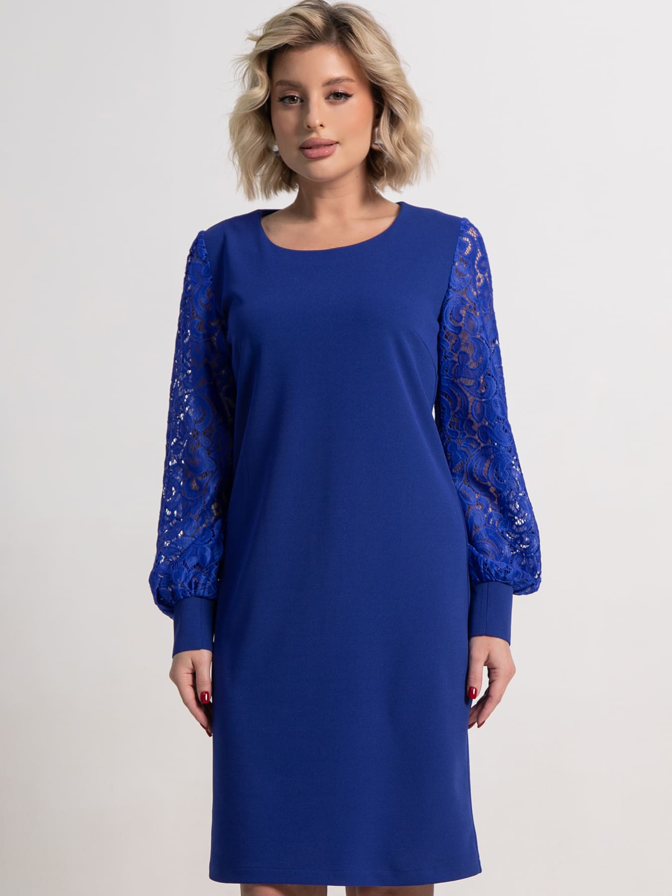 Платье Шарли (электрик) П15252-18М