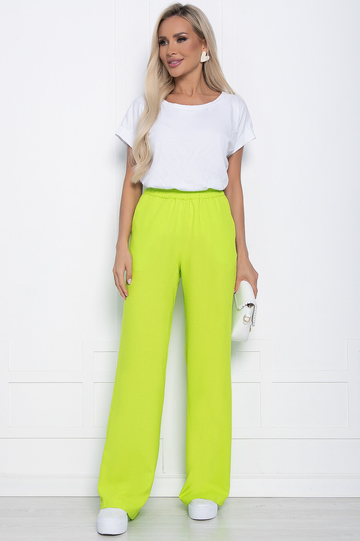 Брюки Руби (лайм) Б11016