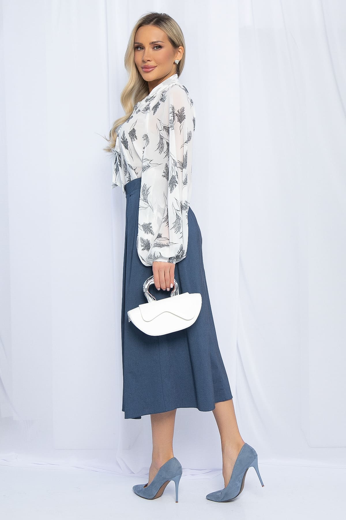 Юбка Городская среда (джинс) Ю13112-16М