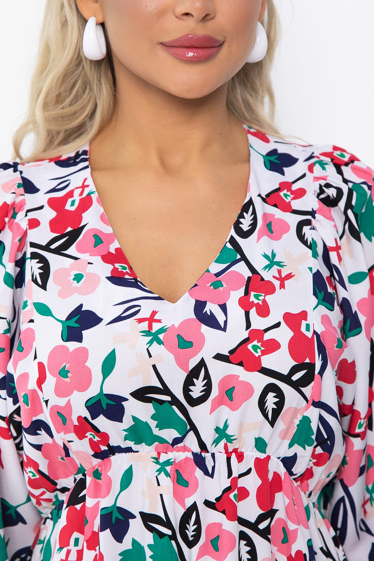 Платье Неповторимая (белое) П13642-33М