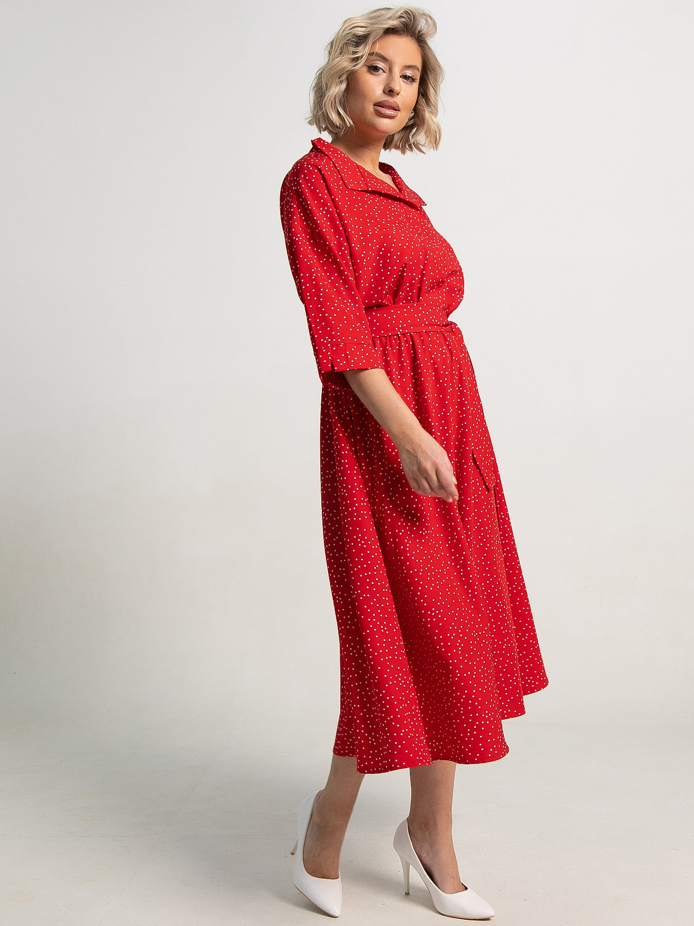 Платье Доминанта (красное) П15637-16М