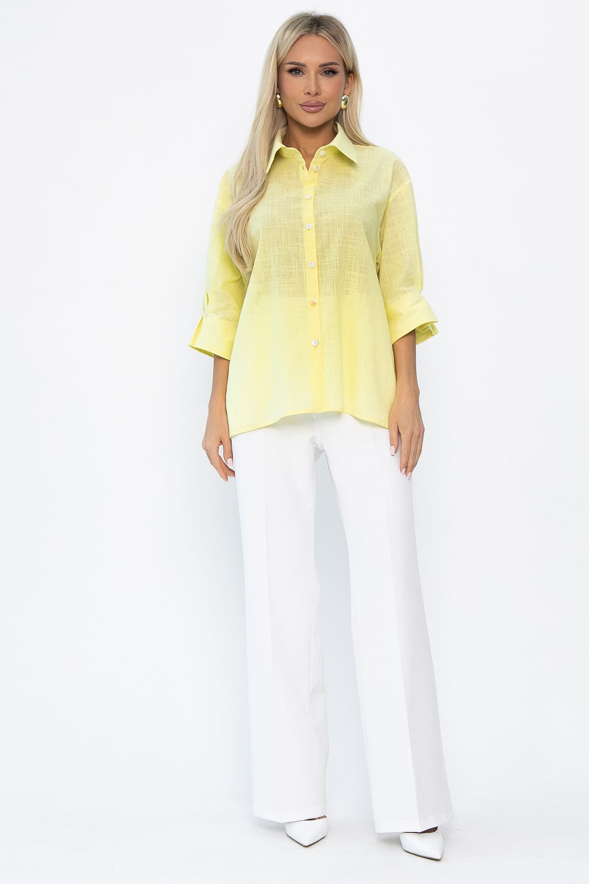 Блуза Ясмина (желтая) Б15334-5М