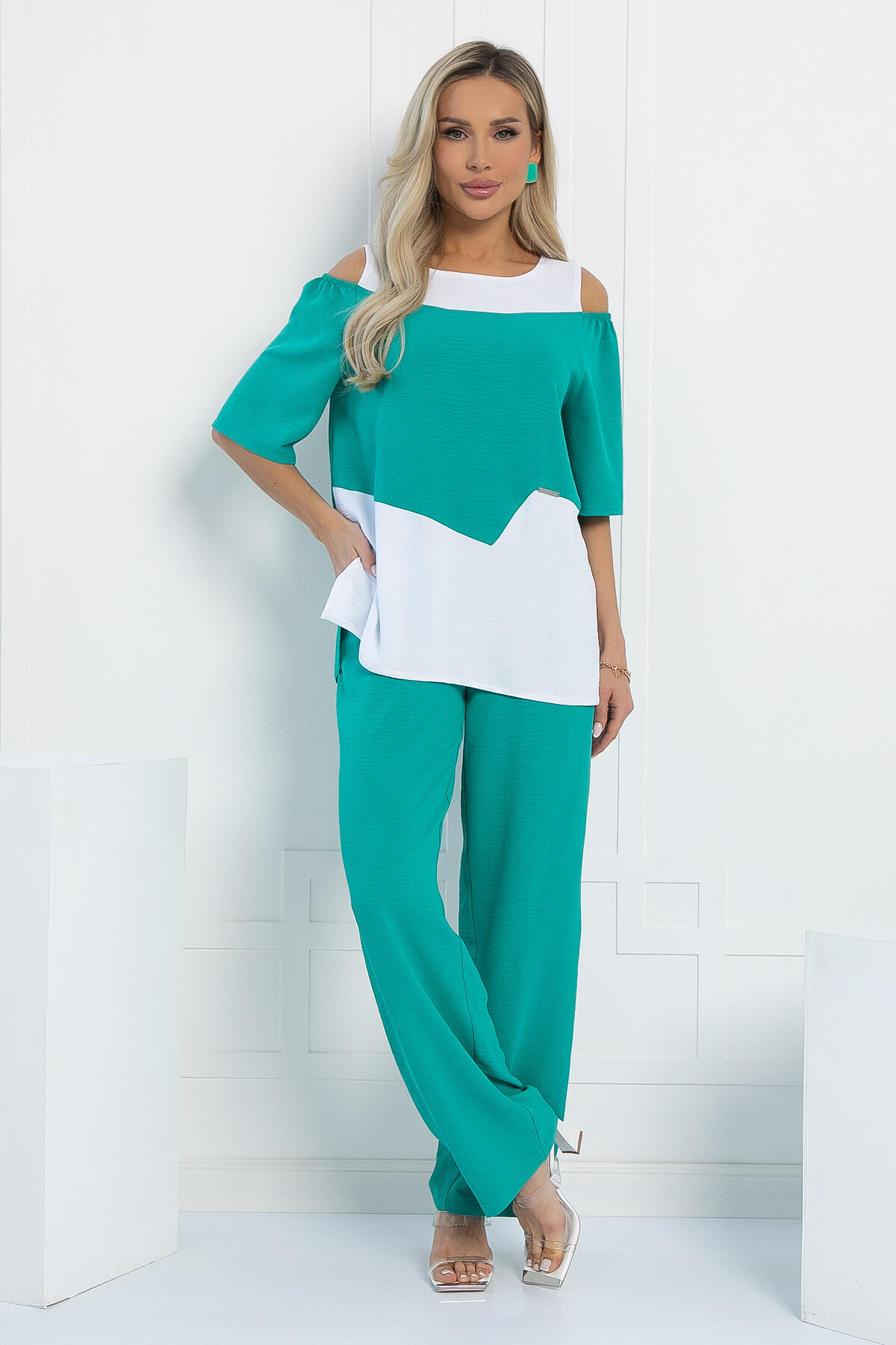 Костюм Аурика (зеленый) К13029-8М