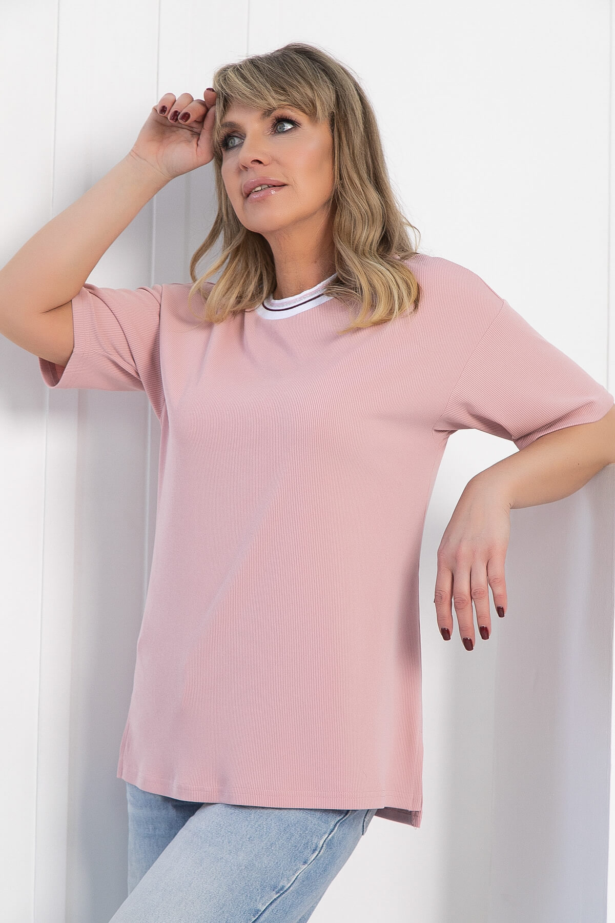 Футболка Ника (розовая) Б12941-7М