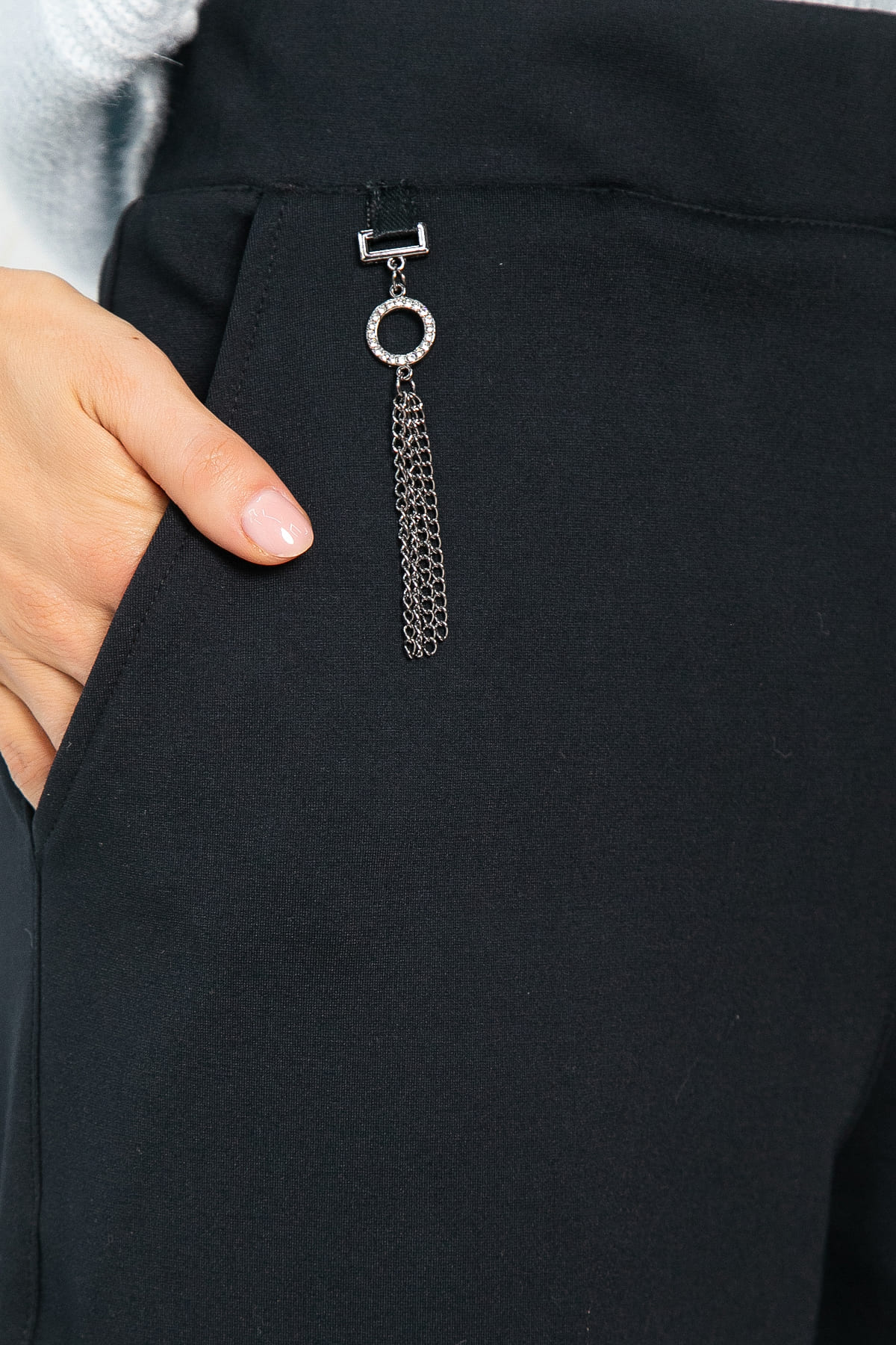 Брюки палаццо Адель (темно-синие) Б14880-8М