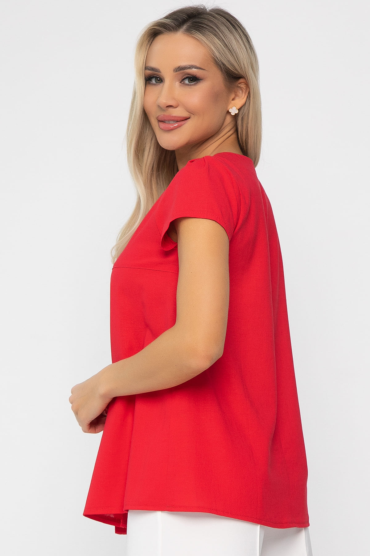Туника Жюли (красная) Б13436-2М