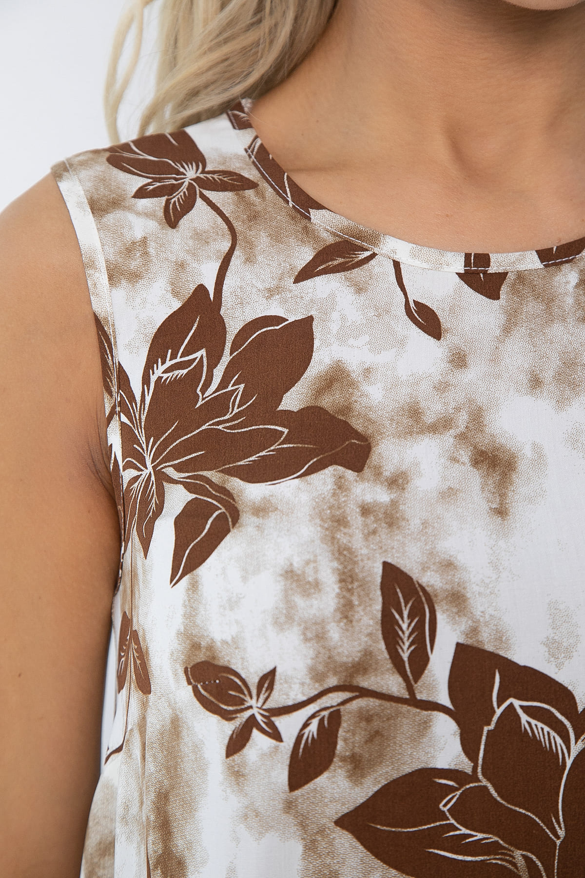 Платье Твой образ макси (бежевое) П13561-12М