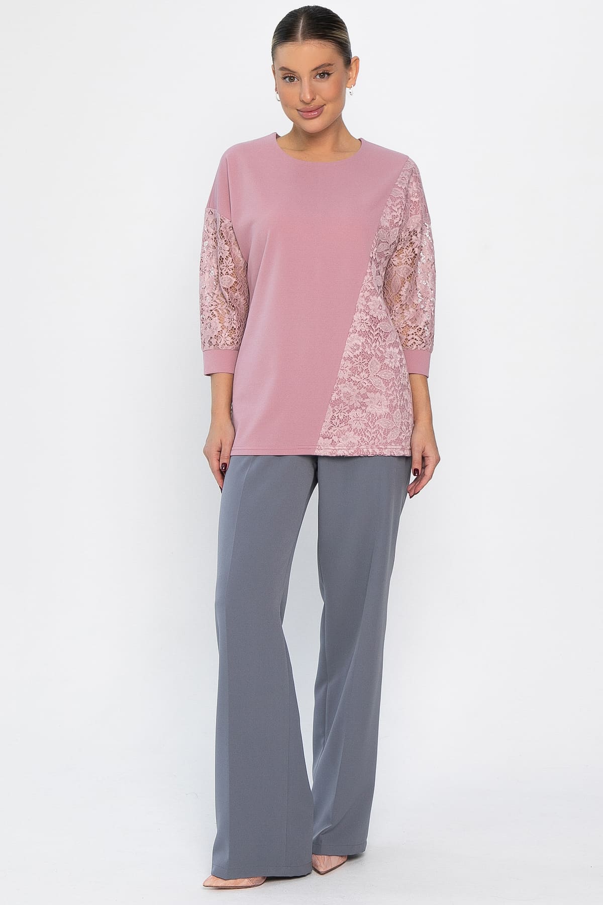 Джемпер Вирджиния НЬЮ (розовый) Б14439-48М