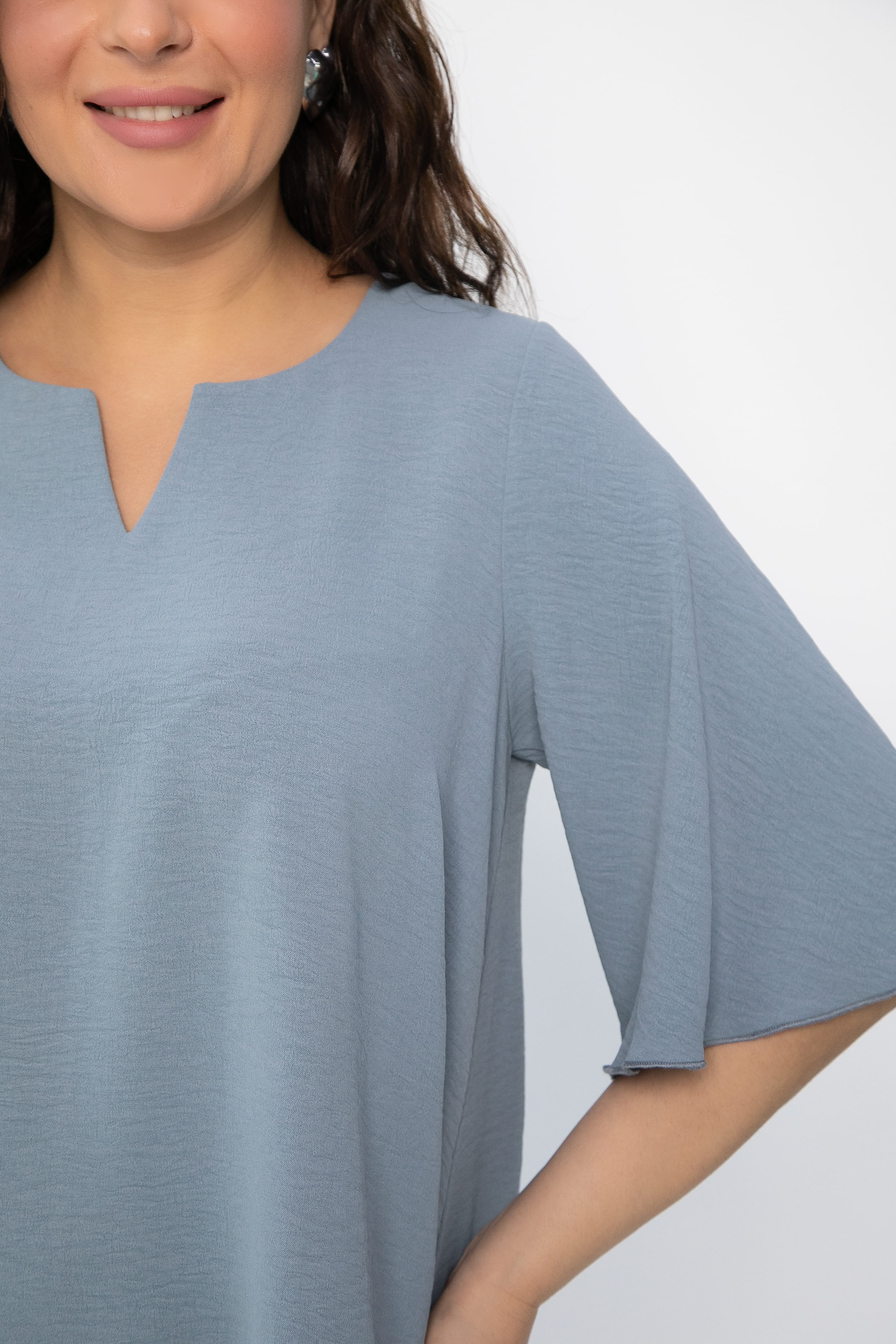 Костюм Летняя соната (серо-голубой) К13716-15М