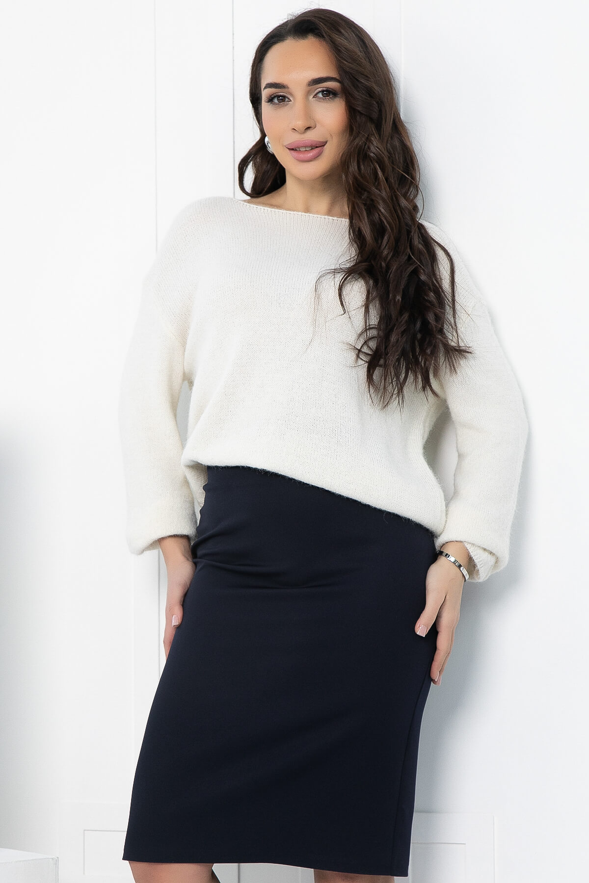 Юбка Путь к успеху (синяя) Ю12762-25М