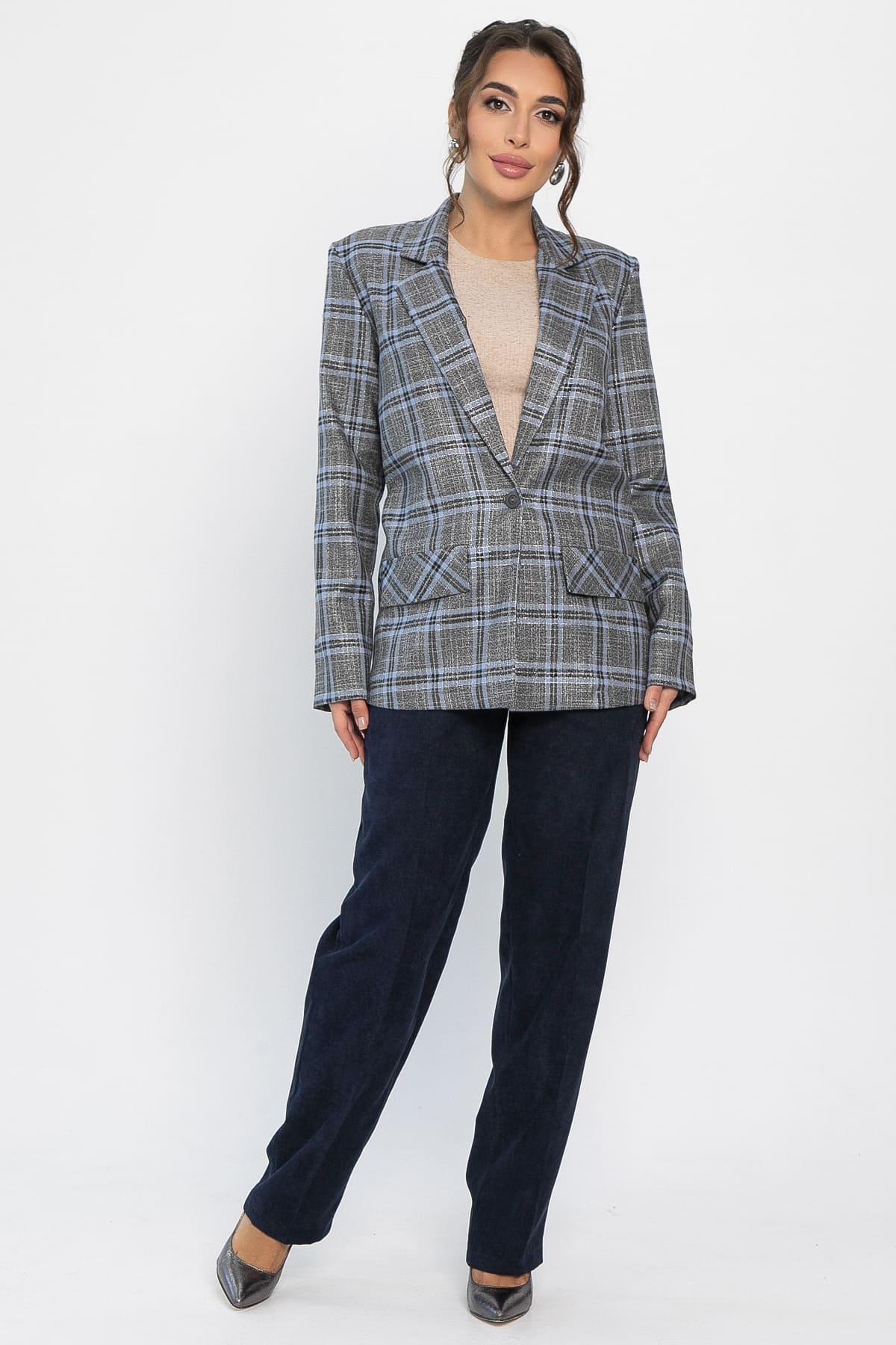 Жакет Хилари (серый) Б14280-7М