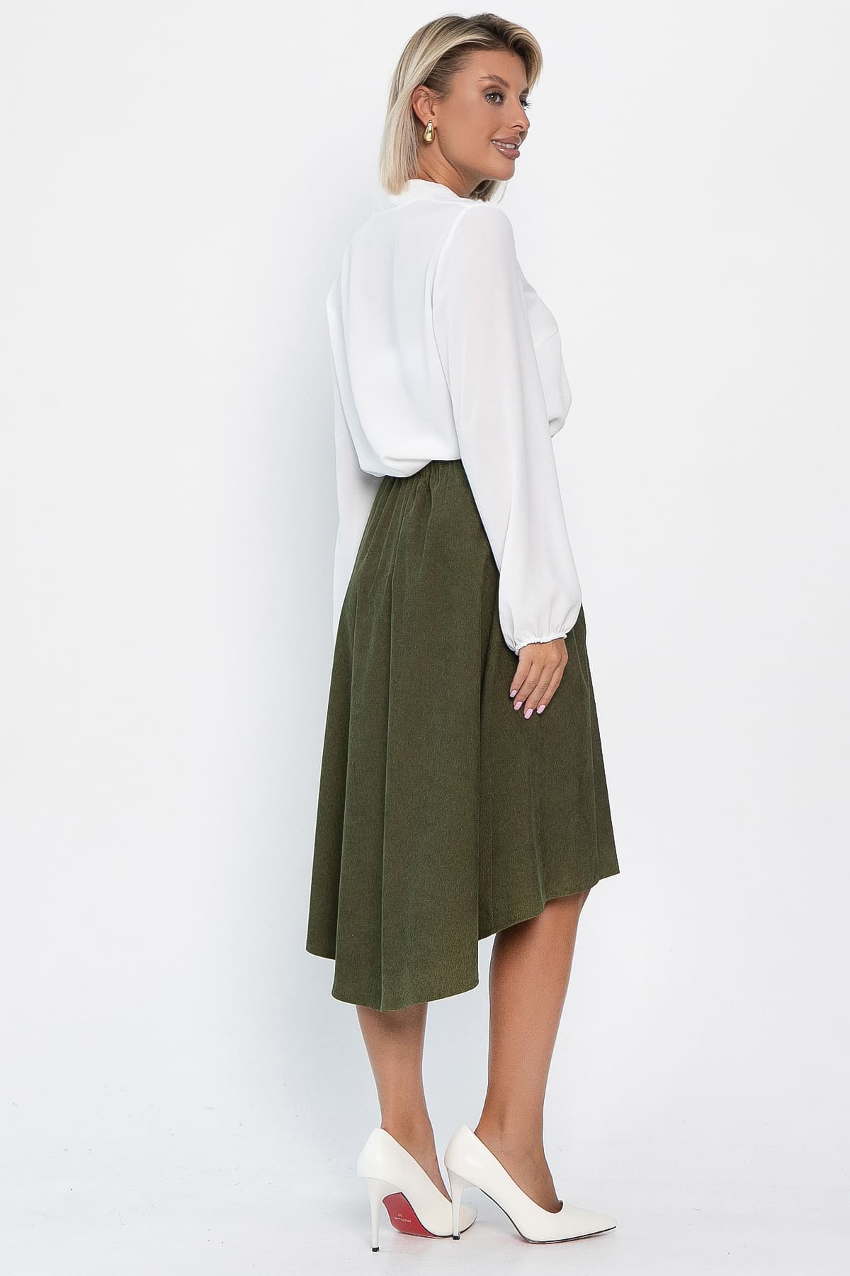 Юбка Севара (хаки) Ю14207-10М