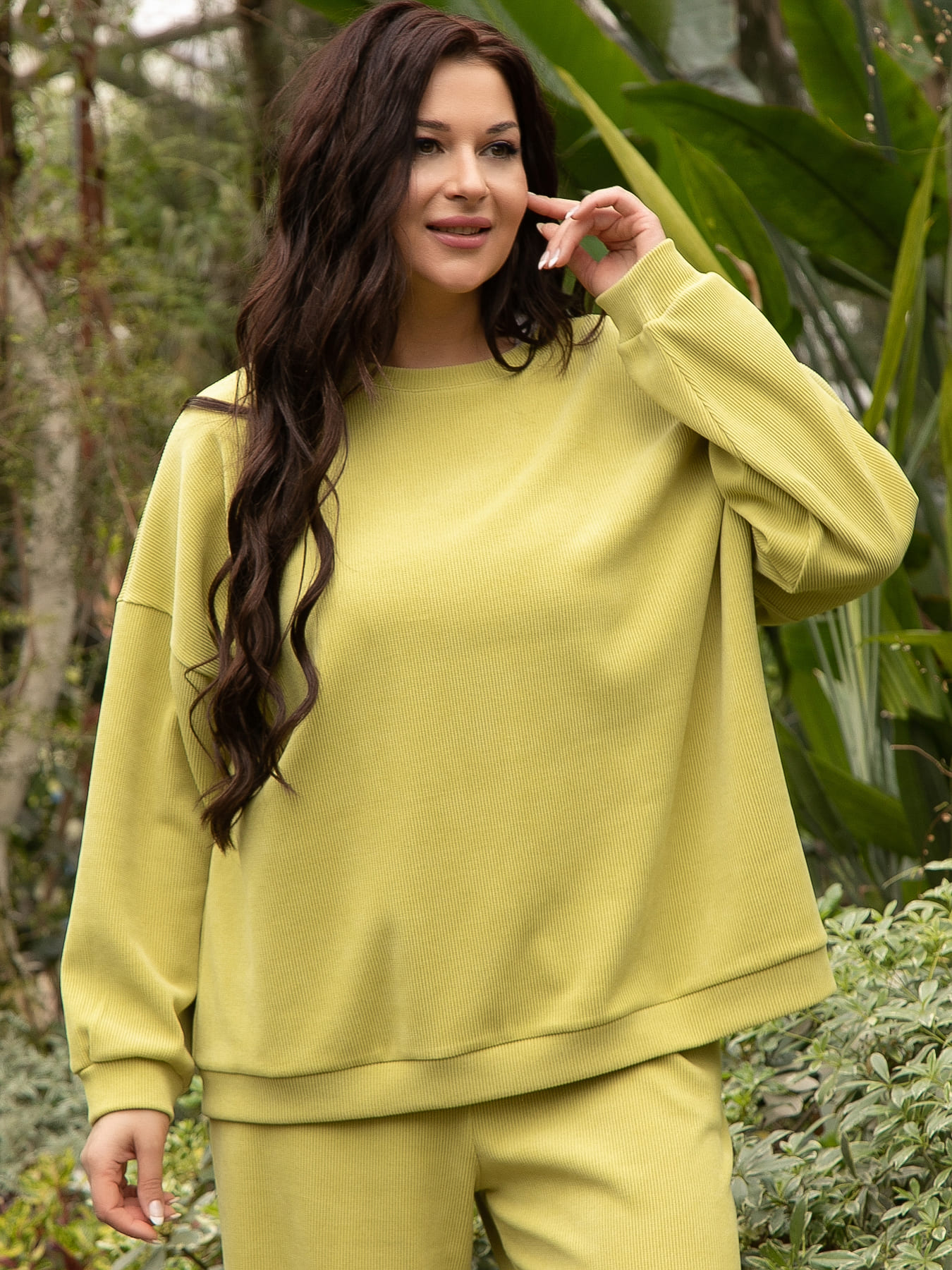 Костюм Августа ХИТ (зеленое яблоко) К15546-5М