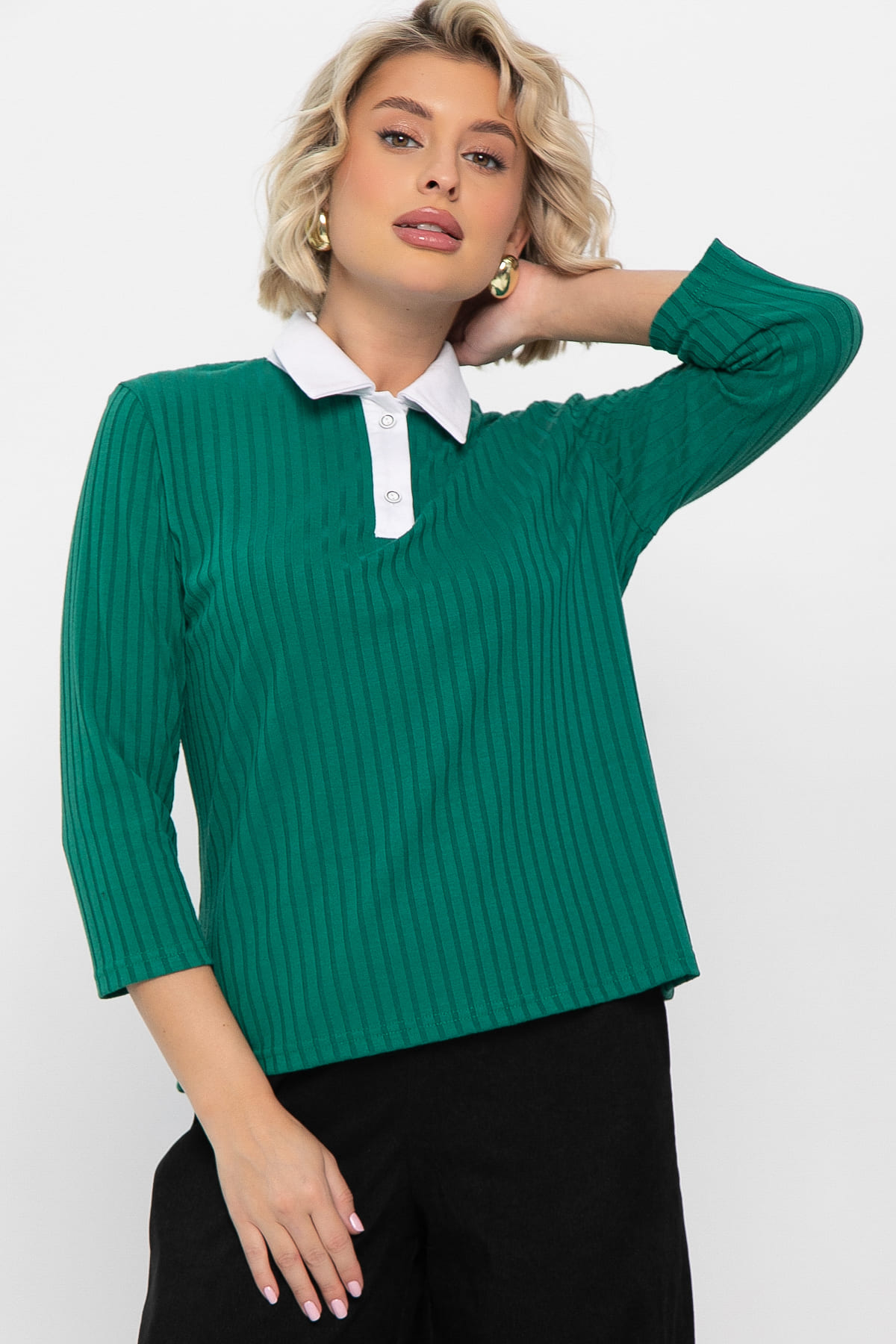 Поло Тренди НЬЮ (зеленое) Б14643-10М